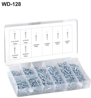 	WD-128 Pan tapping screw kits